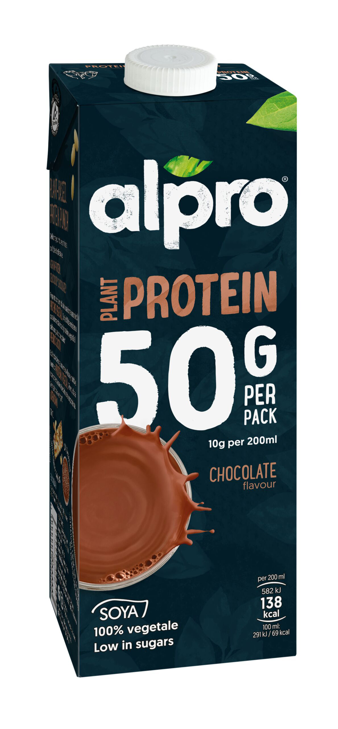 Alpro Soya High Protein Chocolate 1Lt