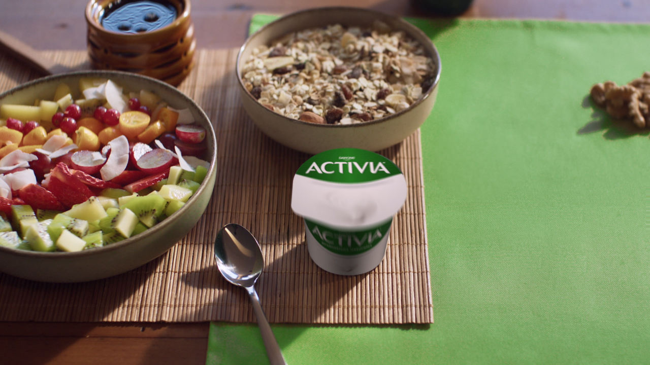 Desayuno equilibrado con Activia